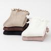 1 Pair Baby Girl's Cotton Socks Ruffle Princess Ankle Socks for Toddlers Mid-calf Socks Spring And Autumn Thickness Children Socks