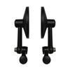 Vintage Motorcycles Scooter Handlebar Convex Mirror Black Round for ATV Scooter Dirt Bike Universal Convex Mirror