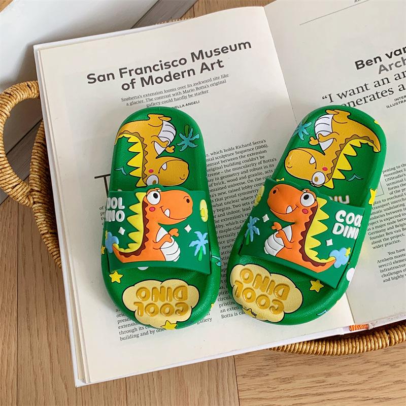 

Kids Cartoon Flip-Flop Slippers: Non-Slip, Soft Sole Sandals for Boys and Girls - Perfect for Indoor and Bath Time Use 32-33 (17.5-18 cm)
