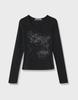 CHICKS Remap Long Sleeve T-Shirt Brown