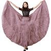 Women Skirt Skirt Elastic High Waist Maxi Pleated Dance Skirt Party