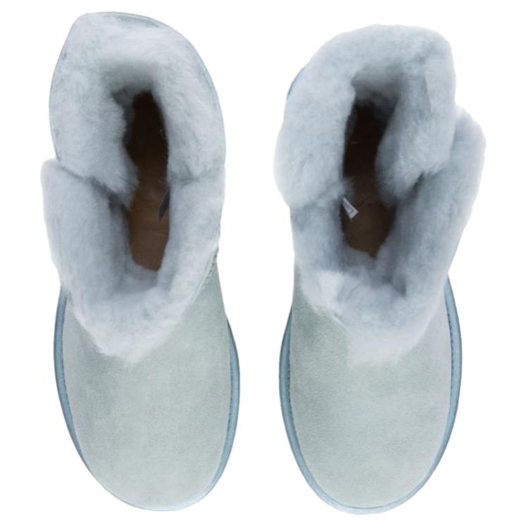 UGG Bailey Button Simple Fashion Comfortable Versatile Snow Boots Unisex boots Green 1019033-IRG