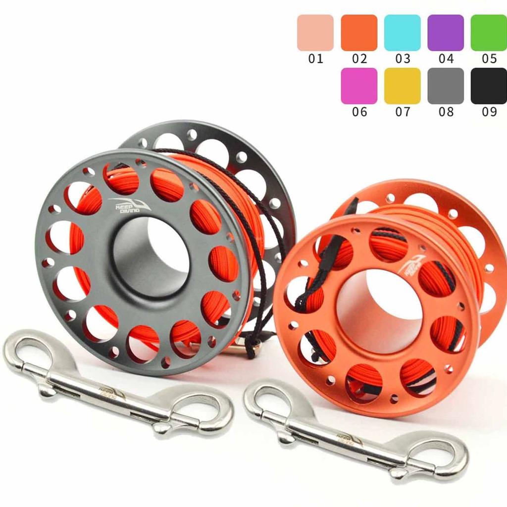 Tauchen Doppelhaken – Bojenleinen Schnellverschlussvorrichtung für Unterwassersicherheit & Ausrüstungsbefestigung