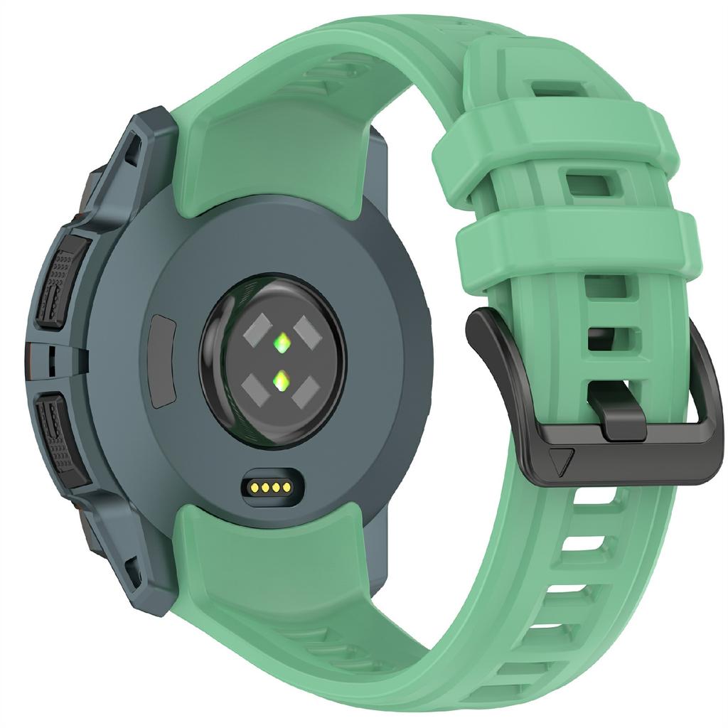Curea de silicon de 22 mm pentru Garmin Instinct 3 Solar/Instinct 3 AMOLED 45mm, bandă de ceas de schimb