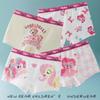 Pure Cotton Cartoon Boxer Briefs for Girls - Toddler to Pre-Teen Sizes