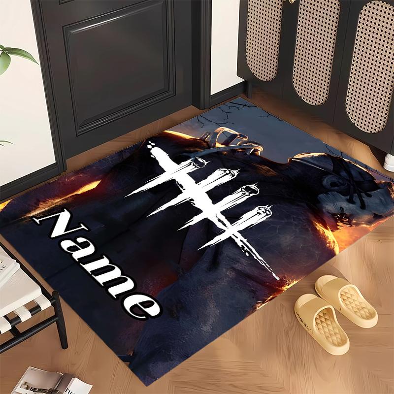 Dead by Daylight  (5) Personalized Name Office Carpet Stylish Decor for Living Room Bedroom Kitchen