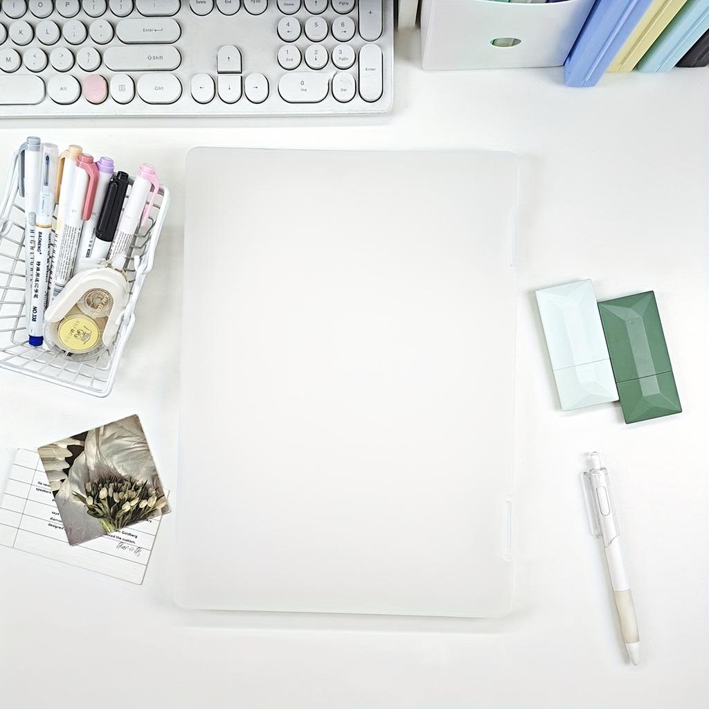 Multi-Functional File Holder, Writing Pad, Document Clip, Test Paper Organizer, and Contract Storage for Office Supplies