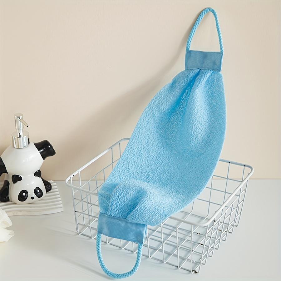 1pc Long Exfoliating Back Scrubber Towel - Extra Long Body Scrubber for Back & Hard-to-Reach Areas, Gentle Exfoliating 30g