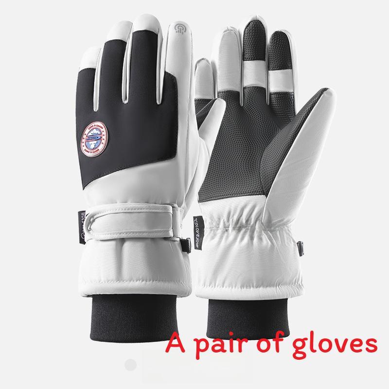 Snow Ski Gloves Women Men Touchscreen Waterproof Windproof Thick Oxford Fabric For Winter Outdoor Sports