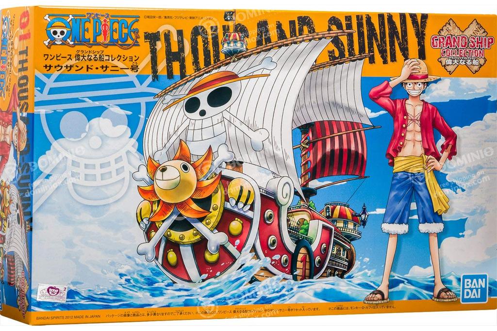 BANDAI SPIRITS One Piece Grand Ship Collection Thousand Sunny TV animation ONE Plastic Model Kit (From PIECE) Pre-colored