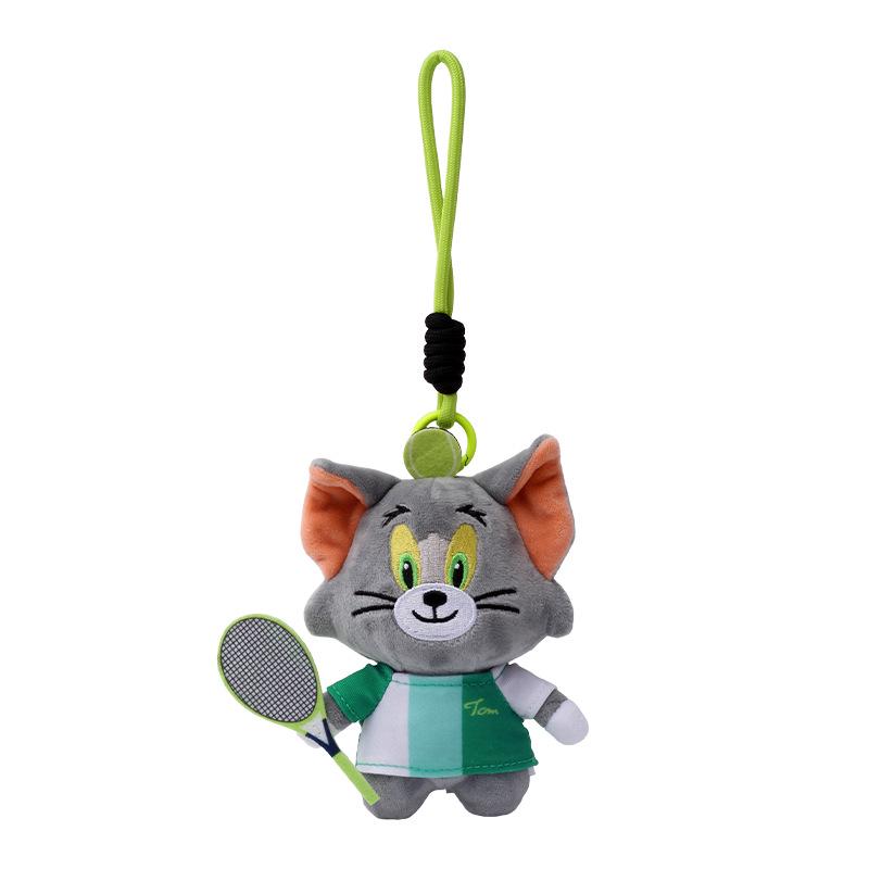 Tom & Jerry Plush Pendant: Tom Cat & Jerry Mouse Doll Ornament - Perfect Birthday Gift