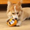 Plush Dog Ball Squeaky Toys Animal Shape Puppy Chihuahua Internactive Chew Toy Funny Bite Resistant Pets Dogs Accessories Supply