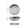 Ceramic Seasoning Dish Japanese Willow Porcelain Taste Dish Round Small Plate Dipping Saucer Dish Kitchen Tableware Dropshipping
