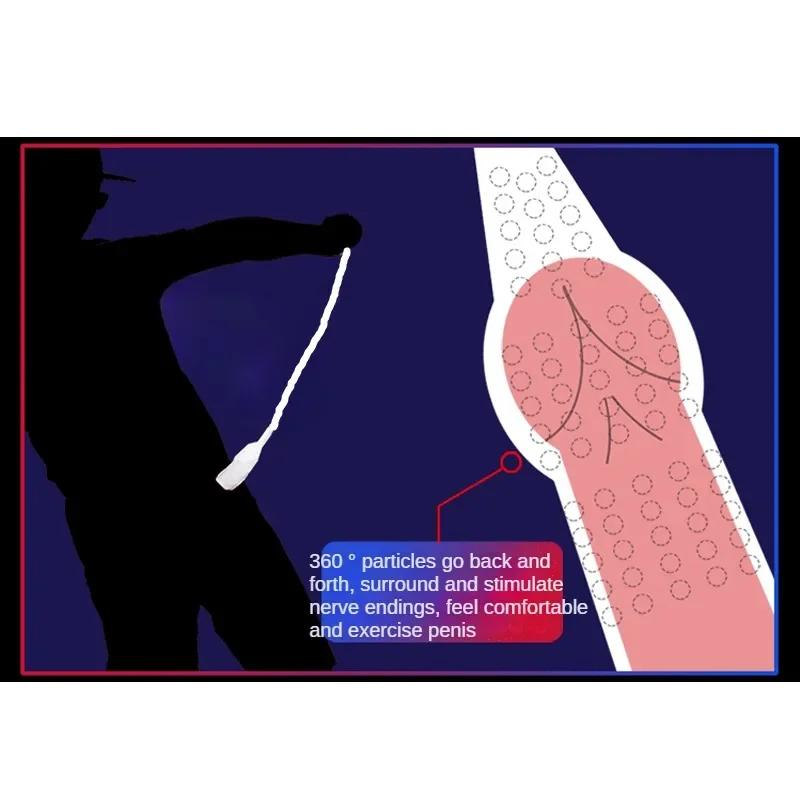 Penis Trainer Pocket Long Lasting Vagina Massager Male Masturbator Male Glans Penis Stimulation Sex Toys for Men