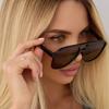 6pcs Pack Stylish Square Sunglasses Classical Sun Eyeglasses Female Black Sun Eyeglasses Male Outdoor Sports Glasses Unisex