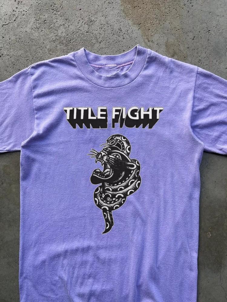 Rare Collection Title Fight Gift For Fans All Size S to 5XL Violet  AD607 Unisex T-Shirt XXL
