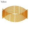 18Inch Wheel Reflective Sticker Motorcycle Wheel Broken Section Reflective Sticker Car Motocross Bike Wheel Hub Reflective Strip