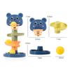 Baby Gift Stacking Toy ForChildren Baby Toys Rolling Ball Pile Tower Early Educational Toy For Babies Rotating Track Educational