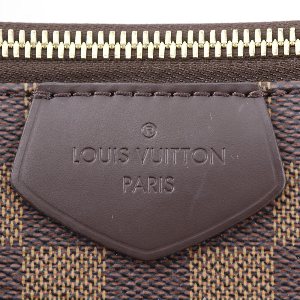 Louis Vuitton Brompton Handbag N41582 2WAYShoulder Brown Damier Canvas Women Used