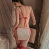 Original Erotic Underwear, Sexy nurse uniform, Women's Hot Lace Seductive lace-up uniform, no-take pajamas 8839