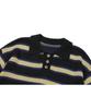 CPGN STUDIO Striped Rugby Knit Black