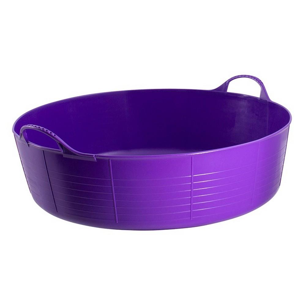 Red Gorilla Tubtrug Large Shallow Purple 35L