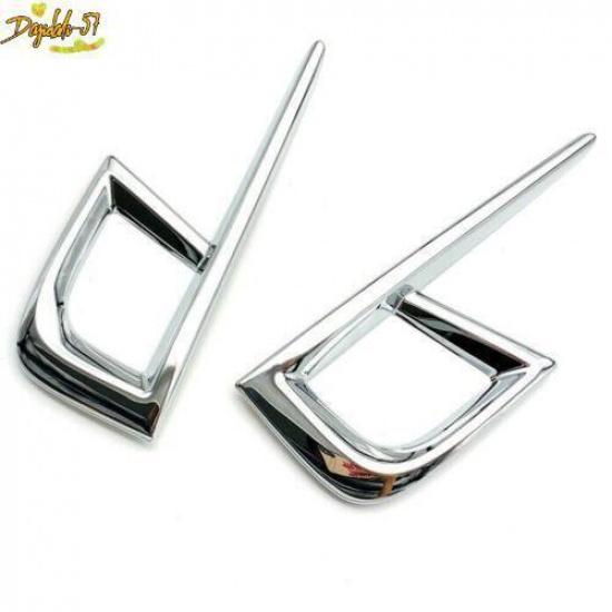 New For Honda Odyssey 2018-20 Chrome ABS Front Fog Lamp Light Cover Decor Trim