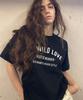RUSTIC REVERIE My Wild Love Oversized T-Shirt_Black