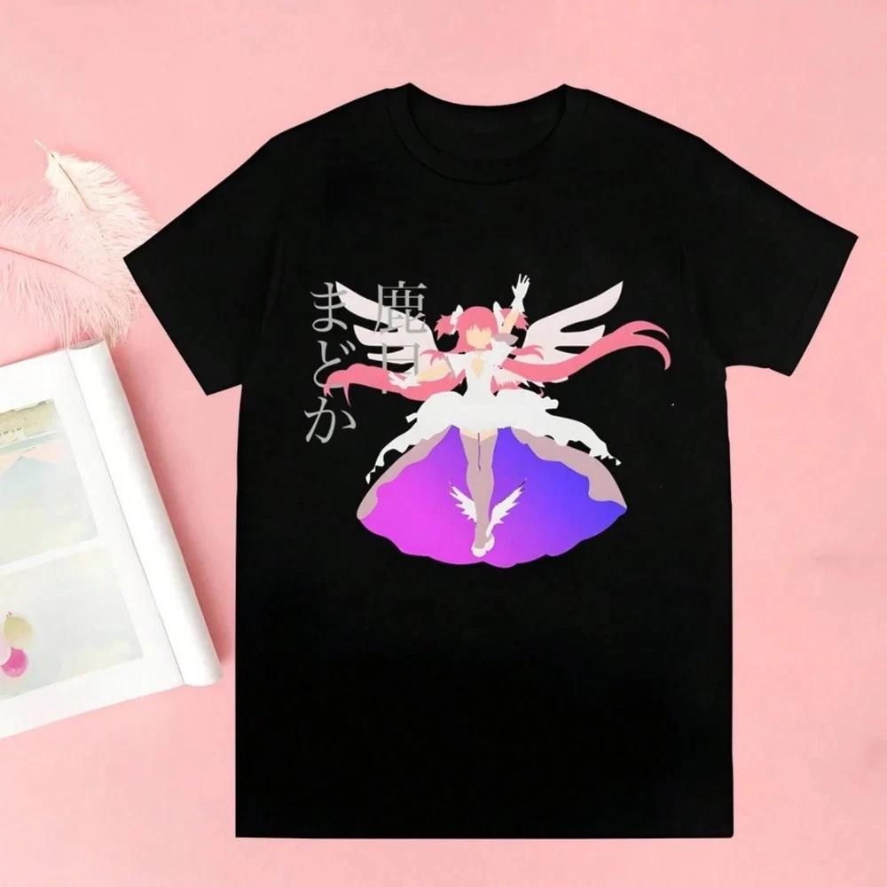 Anime Cute Mahou Homura Madoka TShirt Summer Unisex1 S