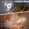 Energy Saving Led Touch Sensor Night Lights USB Rechargeable Wall Light Room Aisle Bedroom Round Portable Night Lamp