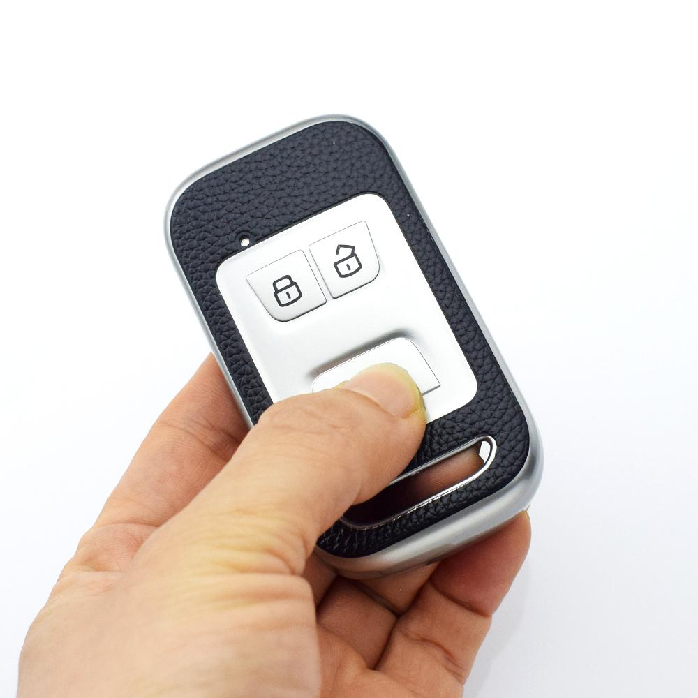 Car Remote Key Shell Fob Case Cover Holder TPU Leather for Chery Tiggo 3 5X 4 8 Glx 7 2019 2020 Arrizo Keyless Protector