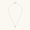 Gica Gema High-grade Authentic Classic Four-claw Inlaid 1 Carat Moissanite Necklace Women's S925 Sterling Silver Pendant Necklace