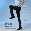 YOUNGOR Men's Breathable Straight Fit Business Casual Pants
