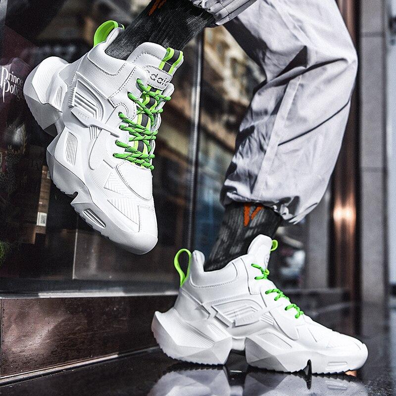 Men Shoes Chunky Sneakers Designer Trendy Casual Walking Footwear Mens Sport Running Shoes Tennis Trainers Light Breathable