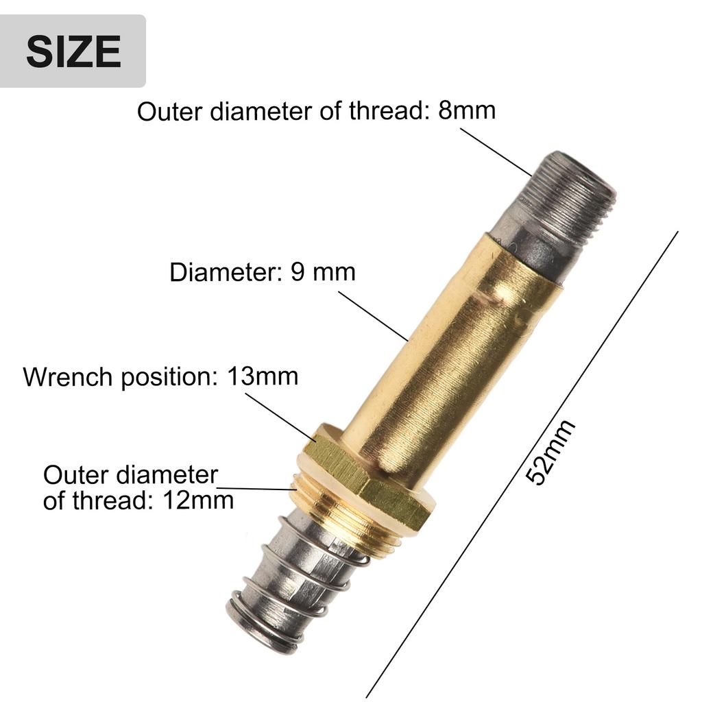 Kompaktní solenoidová cívka regulátoru oxidu uhličitého Navrženo pro akvária s 8mm závitem a pohodlnou polohou klíče