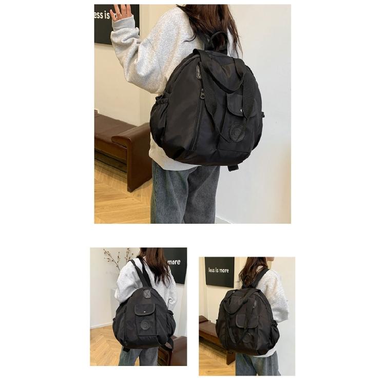 Travel Nylon Backpack with Spacious Storage Space Outdoor Travel Shoulder Bag School Bags for Organized and Easy Access