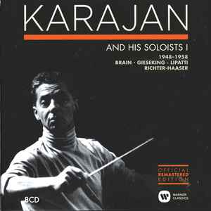 CD HERBERT VON KARAJAN, DENNIS BRAIN,  - The Karajan Official Remastered Edi 0825646336258 Warner Classics 2014 Europe Classical Used