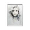 Schöne Frau Schöne Frau, 50X70 Cm, Ohne Rahmen, Mattes Papier 230 Gsm