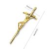 Jesus Christ Crucifix for Cross Religious Pendant Necklace Unisex Zinc Alloy Pendant Retro Vintage Pendant for Women Men