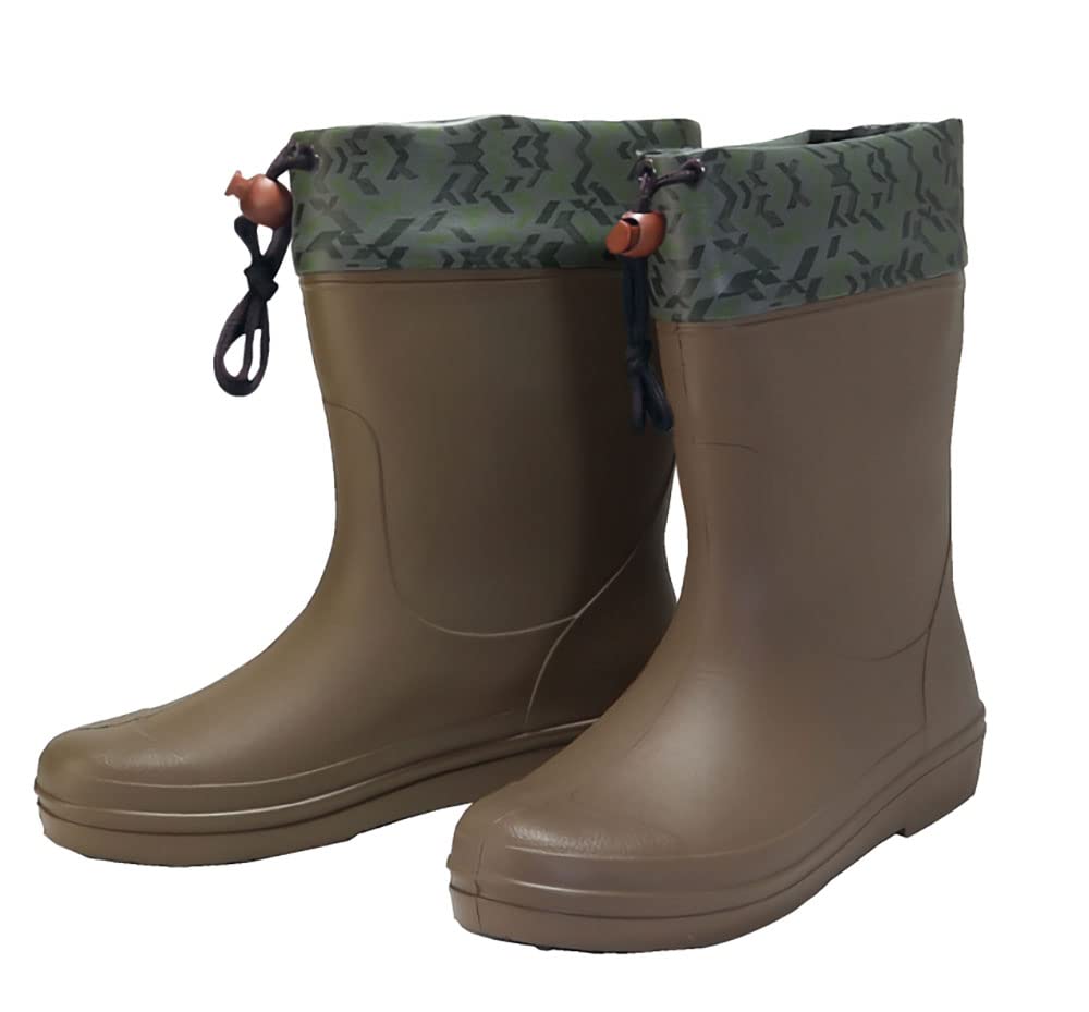 

Hanshin Soji Karukaru Deck Boots GC-377 Brown, Size M