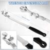 Wrench Extender Tool Bar 15inch Cr V Steel Long Wrench Extension Tool Universal Spanner Torque Amplifier Device for Nuts Bolts