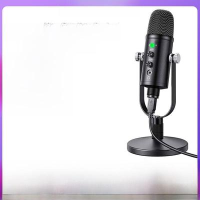 JIY USB Condenser Microphone for Karaoke Recording and Monitoring