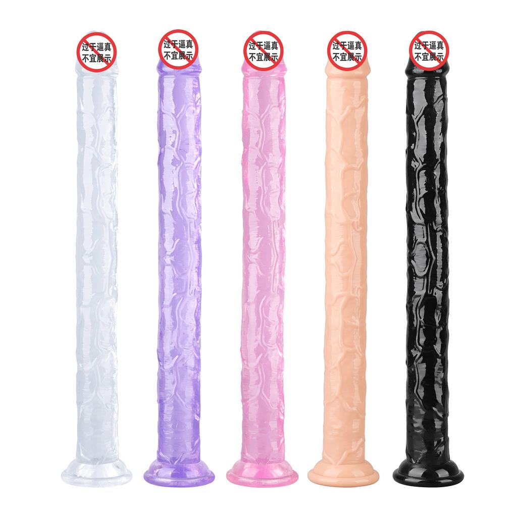 Super Long Female Sex Toy Imitates Real And Fake Penis