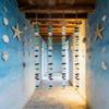 Friendly Sea Glass Wind Chimes With Wooden Detail For Relaxing Sounds Beach Room Decors for Home Indoor or Outdoor