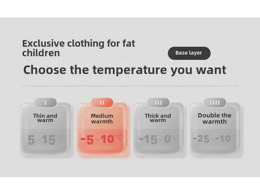 Plus Size Kids' Wool Silk Fall & Winter Underwear Set: Warm Shirts & Trousers for Teens