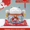 Creative Japanese Fortune Cat Ceramic Piggy Bank - Lucky Gift for Store Openings