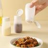 Kitchen Plastic Spice Bottle Barbecue Seasoning Bottle With Lid Salt Pepper Shaker Pepper Shaker Dustproof Mini Seasoning Jar