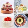 Portable Round Silicone Cake Mold 4 6 8 10 Inch Reusable Baking Mould Nonstick Nonstick Cake Pan Kitchen