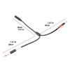 6.35mm To Dual 6.35mm Adapter Audio Cable Double 6.35mm 1/4" Stereo Adapter