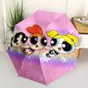 1pc Powerpuff Girls Automatic Umbrella - 8-Rib Foldable Design, Outdoor Adventures, Durable Canopy Material yy250827178